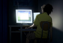 A beginner’s guide to losing your mind — the musings of a neurotic anime fan Welcome to the NHK - Episode 4 - Sato at his computer struggling to write